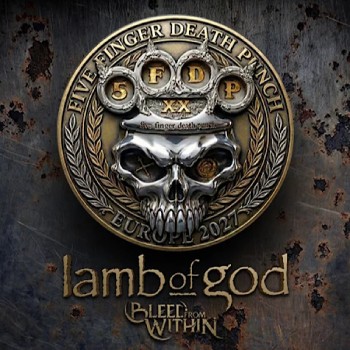 FIVE FINGER DEATH PUNCH, OVO HYDRO GLASGOW, SUNDAY 17TH JANUARY 2027